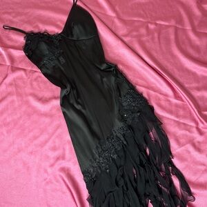 Jovani Black Asymmetrical Dress